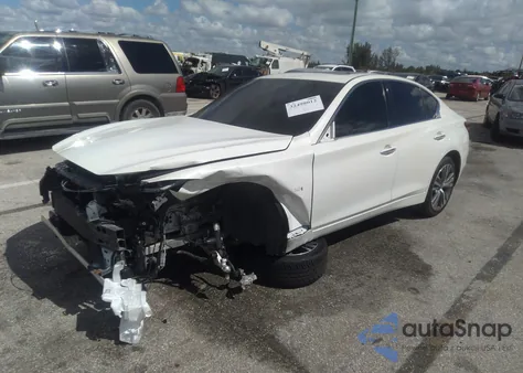 2018 Infiniti Q50 3.0T Sport из США, поврежденный, VIN JN1EV7AP5JM363984